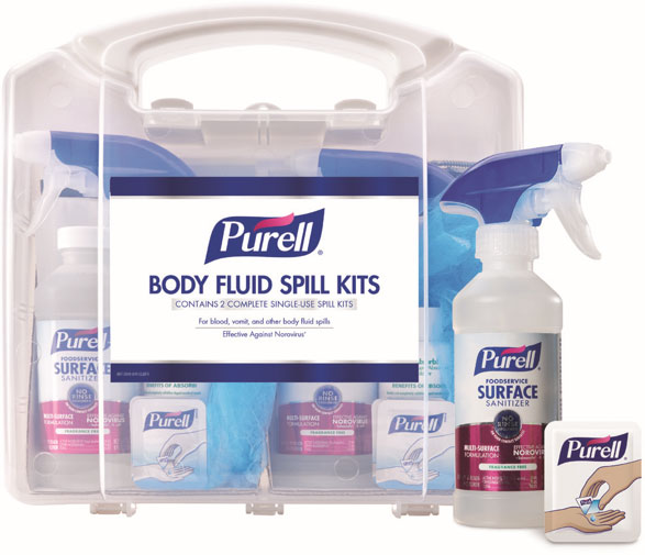 Purell Body Fluid Spill Kits
