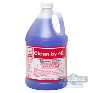 CLEAN BY 4D DAILY CLEANER DISINFECTANT (1GAL)