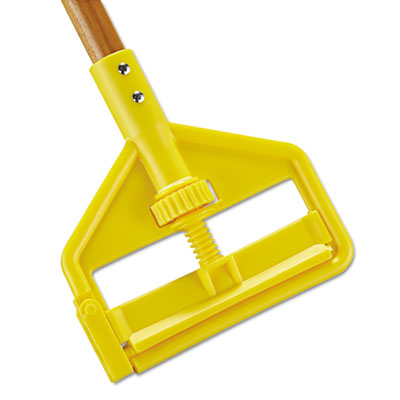 INVADER SIDE GATE WET MOP HANDLE 60" WOOD YELLOW