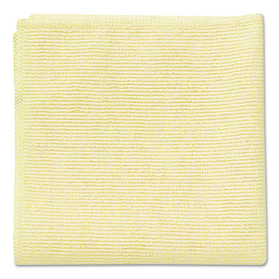 16"X16" LIGHT COMMERCIAL MICROFIBER CLOTH YELLOW
