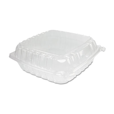 CLEARSEAL 1 COMP LARGE DEEP HINGED CONTAINER W/ LID