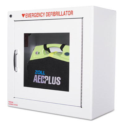 ZOL AED WALL CABINET 17"X17"X9.5" WHITE