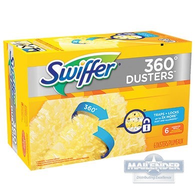 SWIFFER 360 DUSTER REFILLS 6/BX YELLOW