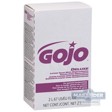 GOJO NXT-20 DELUXE LOTION HAND SOAP W/ MOISTURIZERS (2000ML)