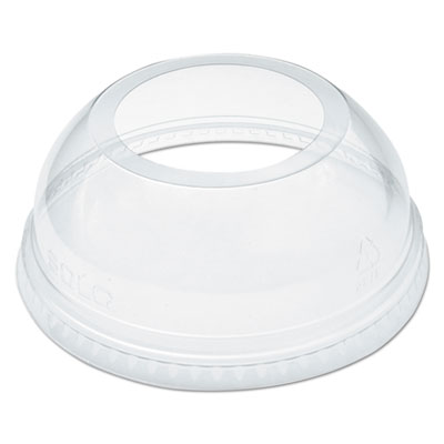 CLEAR DOME LID W/ 1.9" HOLE FOR TP16D CUP