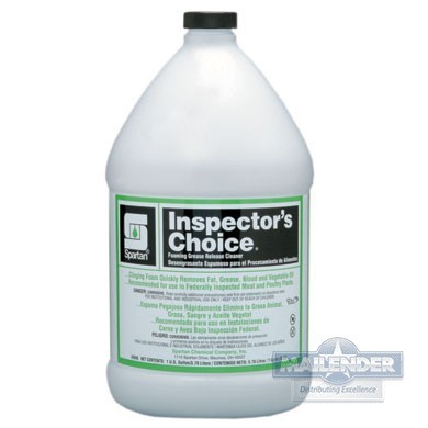 INSPECTORS CHOICE CLINGING FOAMING GREASE RELEASE CLEANER (1GAL)