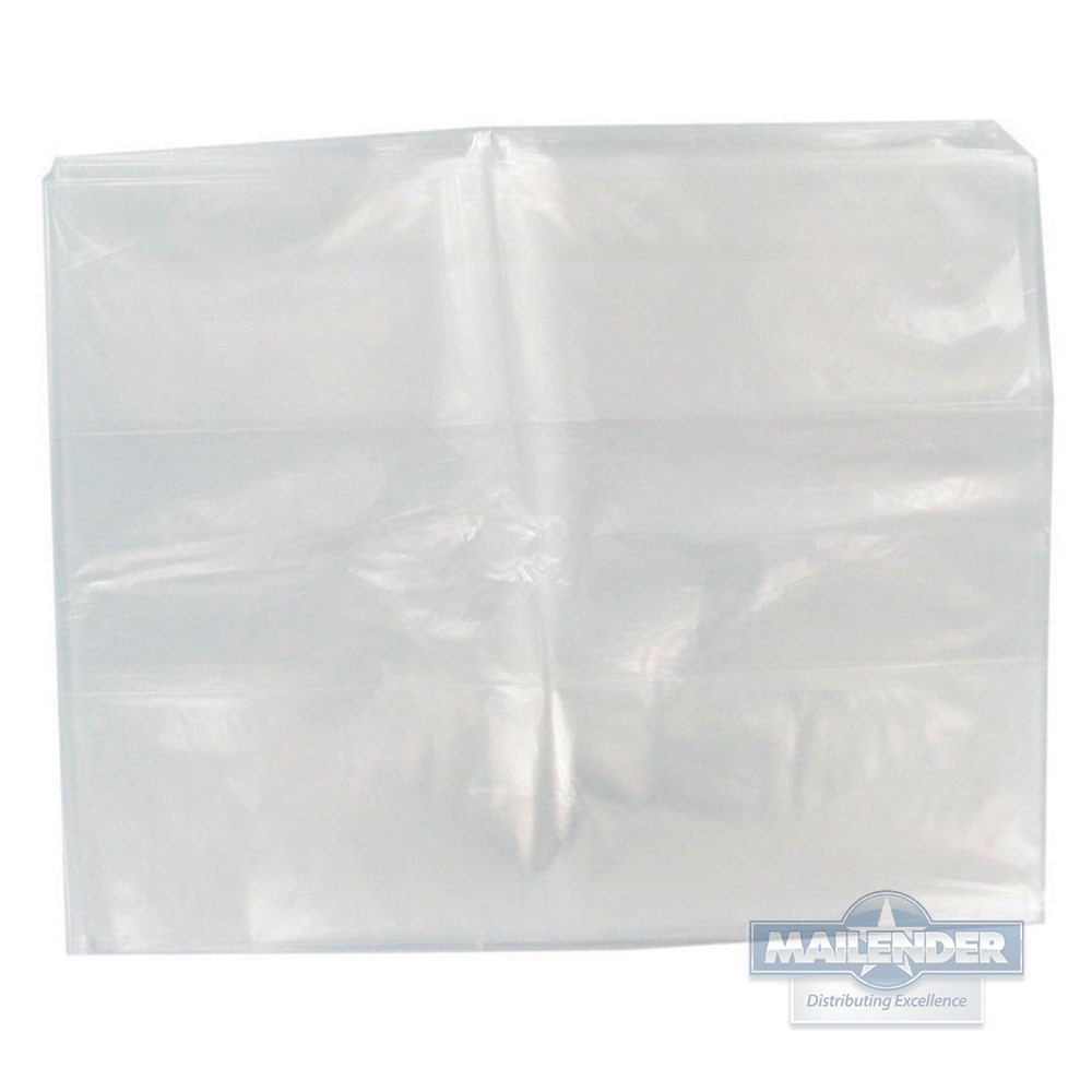 30"X29" 2MIL TRUE GAUGE CLEAR VENTED POLY BAGS PERFED ON A ROLL
