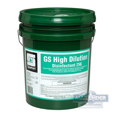 GREEN SOLUTIONS HIGH DILUTION DISINFECTANT 256 (5GAL)