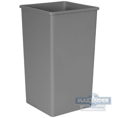 UNTOUCHABLE SQUARE CONTAINER GRAY (50GAL)