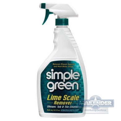 32 OZ SIMPLE GREEN LIME SCALE REMOVE TRIGGER