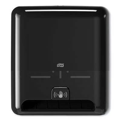 TORK MATIC NO TOUCH ROLL TOWEL DISPENSER W/ INTUITION SNESOR BLACK