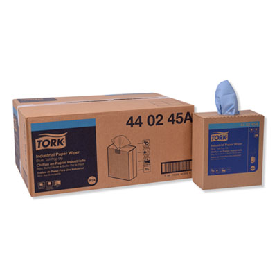 TORK INDUSTRIAL WIPER POP UP BOX BLUE 10/90-900