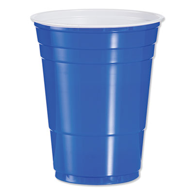 16 OZ BLUE PLASTIC CUP