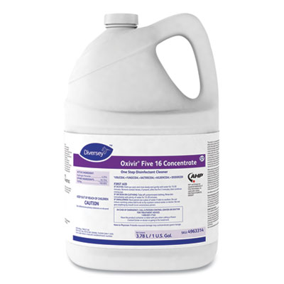 OXIVIR FIVE 16 ONE STEP CONC DISINFECTANT CLEANER 1 GAL