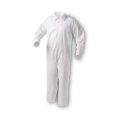 KLEENGUARD A35 XL DISPOSABLE COVERALLS W/ ZIP FRONT & OPEN WRIST & ANKLES