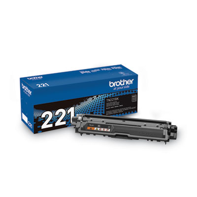 BROTHER TONER TN221 BLACK 2500 PAGE YIELD