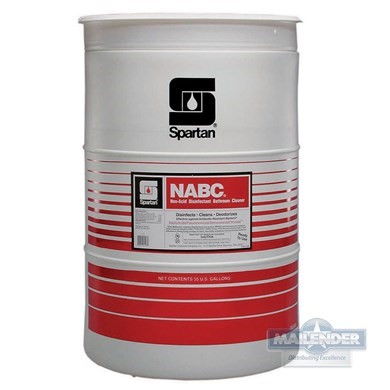 NABC NON-ACID DISINFECTANT BATHROOM CLEANER (55GAL)