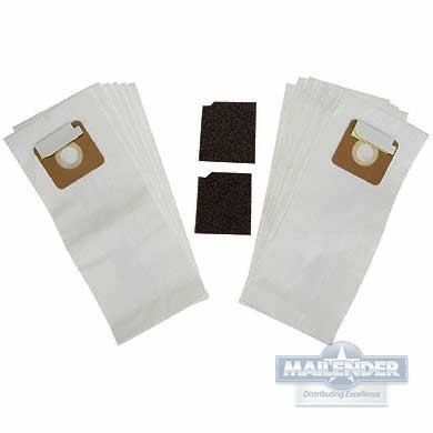 VACUUM BAGS/FILTERS FOR V-SMU-14 12 BAGS & 2 FILTERS (1060829)