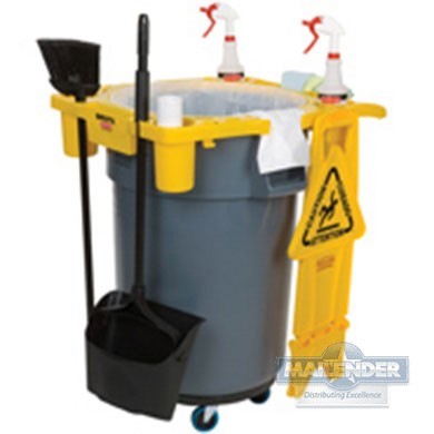 BRUTE RIM CADDY FOR 2643 CONTAINERS YELLOW