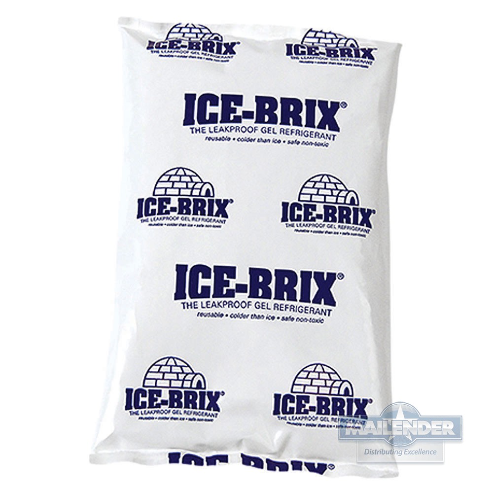 6OZ ICE-BRIX GEL COLD PACK 5.5"X4"X.75"