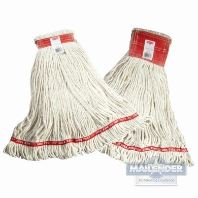 WEB FOOT WET MOP 5" HB SMALL WHITE