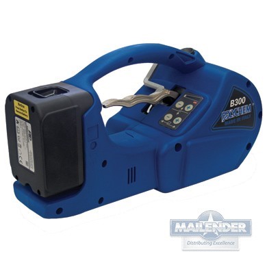 BATTERY POWERED STRAPPING TOOL 1/2" - 5/8 " INCLUDES TWO BATTERIES AND CHARGER