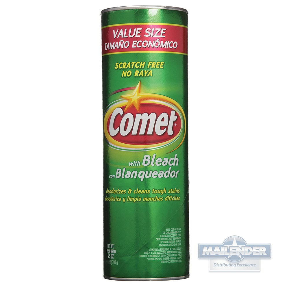 COMET SCOURING POWDER WITH BLEACH 21 OZ  2/CA