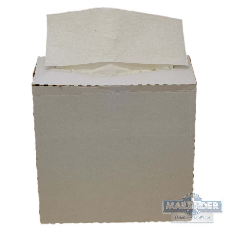 9"X16" DRC HEAVY WEIGHT ABSORBENT WIPER WHITE POP-UP BOX 900/CA