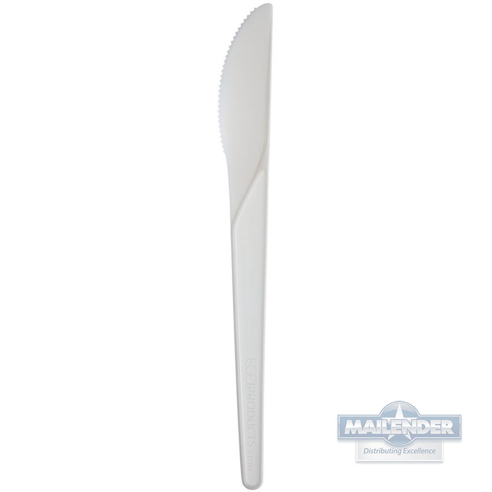 WHITE 6" COMPOSTABLE KNIFE 1000/CA