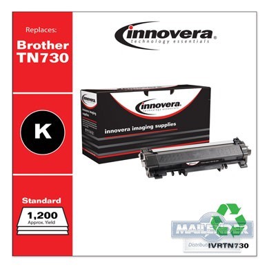 INNOVERA BROTHER TN730 TONER REMANUFACTURED 1200 PAGE YIELD