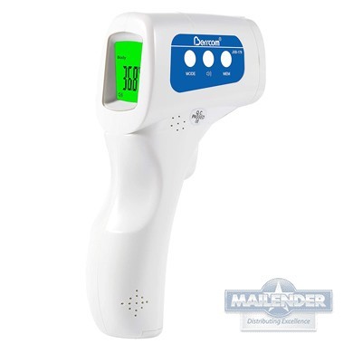 NON-CONTACT INFRARED THERMOMETER FDA CLEARED CLINICAL GRADE WHITE