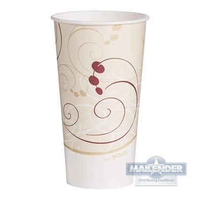 28 OZ SYMPHONY DOUBLE POLY PAPER COLD CUP