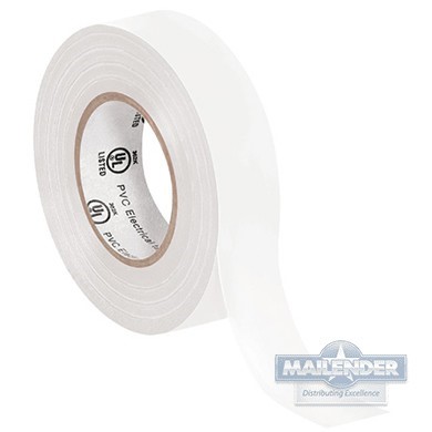 3/4"X20YD WHITE ELECTRICAL TAPE